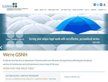 Tablet Screenshot of gsnh.com